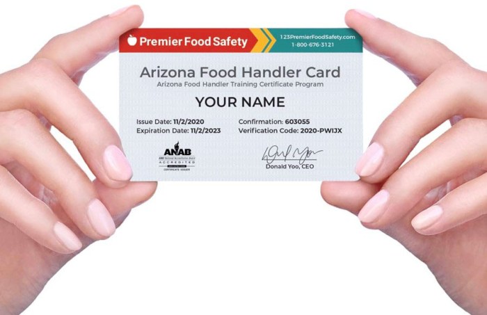 Food handlers card ventura county