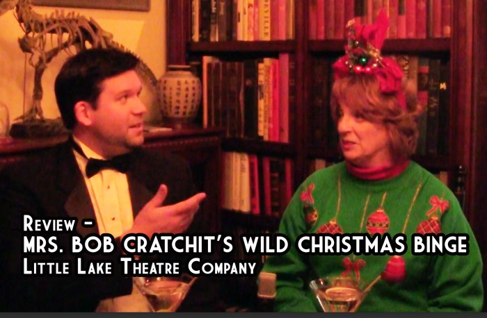 Mrs cratchit's wild christmas binge