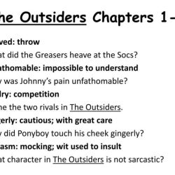 The outsiders chapter 6 questions