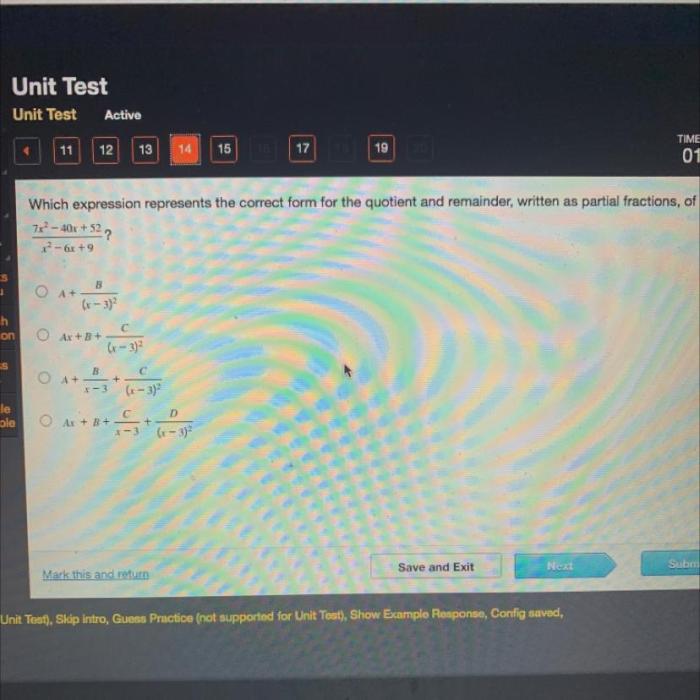 Quotient integers numbers work whole